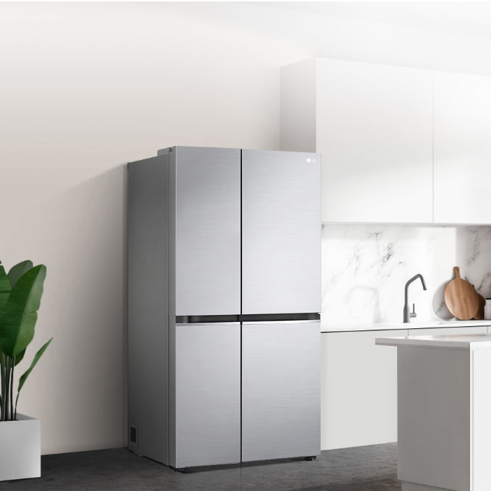 LG Kulkas Side by Side 655 Liter - GC-B257SLVL